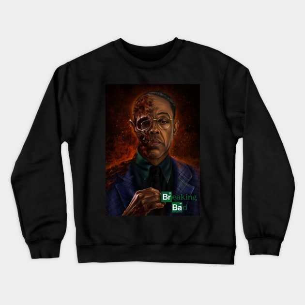 Gustavo Fring Crewneck Sweatshirt by mayyaflowers